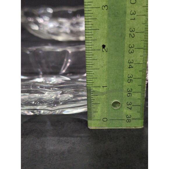 Anchor Hocking Clear Glass Celery Dish Set Of 4, Serving Dishes, Banana Bowls - Picture 6 of 10